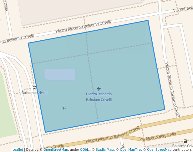 Piazza Riccardo Balsamo Crivelli