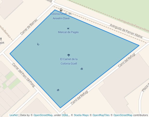 El Camet de la Colònia Güell