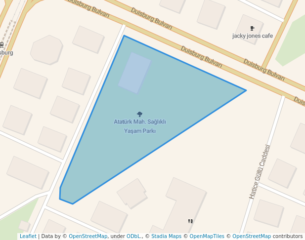 walking in Atatürk Mah. Sağlıklı Yaşam Parkı map in Gaziantep