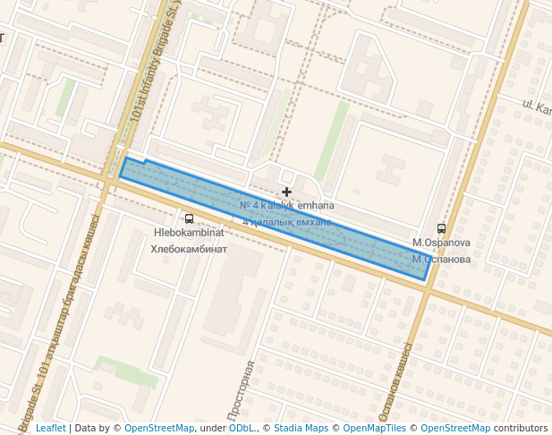 walking in Ғашықтар аллеясы map in Aktobe