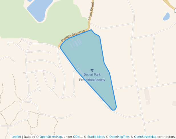 walking in Desert Park Exhibition Society map in Osoyoos