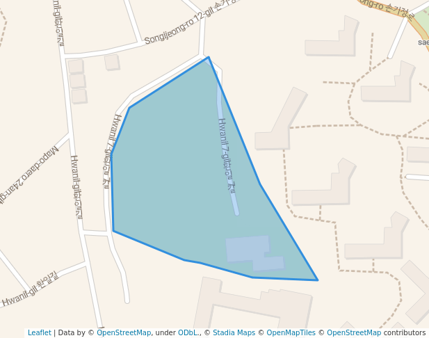 만리 배수지 공원