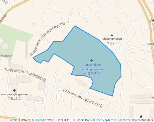 녹번동 근린공원