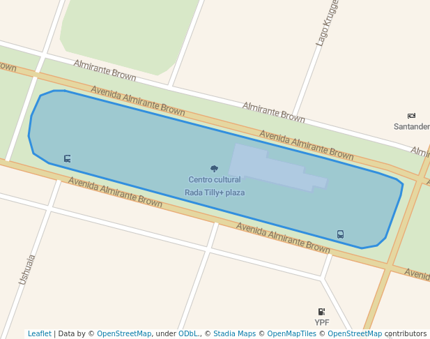 Centro cultural Rada Tilly+ plaza