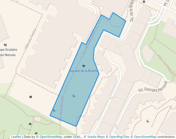 Square de la Brèche