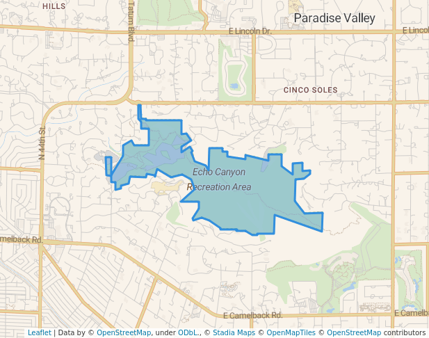 Echo Canyon Recreation Area