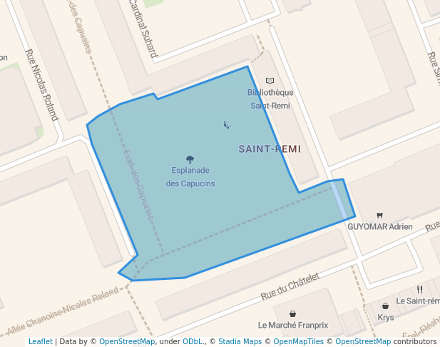 Esplanade des Capucins