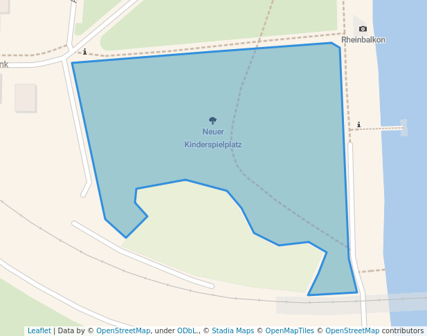 Neuer Kinderspielplatz