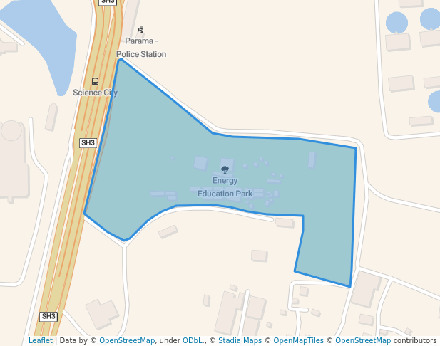 walking in Energy Education Park map in Kolkata