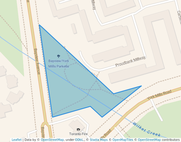 Bayview/York Mills Parkette