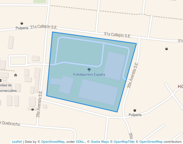 walking in Polideportivo España map in Managua