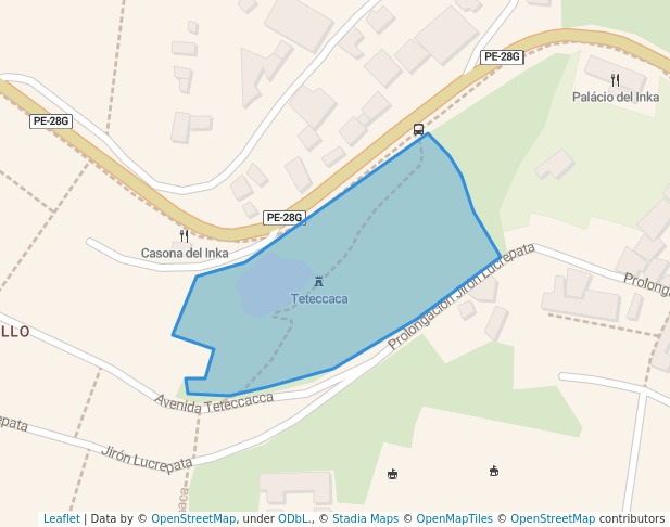 walking in Señor de Tetecaca map in Cusco