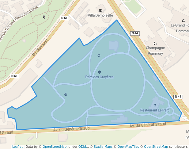 Parc des Crayères