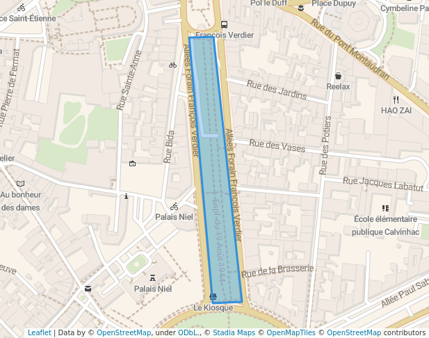 Esplanade du 19 Août 1944