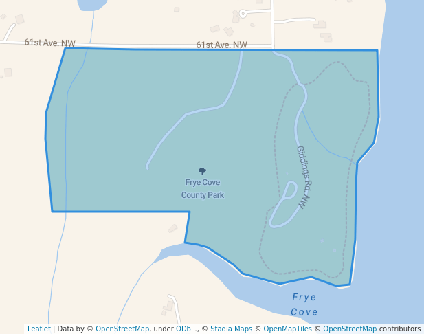 Frye Cove County Park