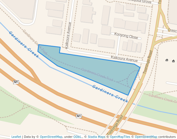 Gardiners Creek Reserve