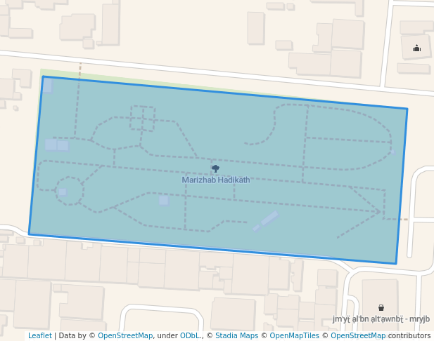 walking in Marizhab Hadikath map in Al Ain