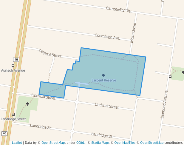 Larpent Reserve