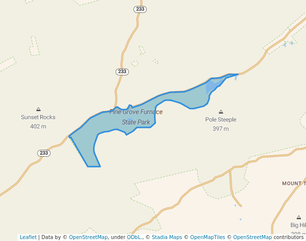 Pine Grove Furnace State Park