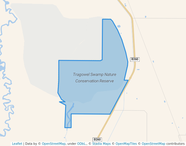 walking in Tragowel Swamp Nature Conservation Reserve map in Appin