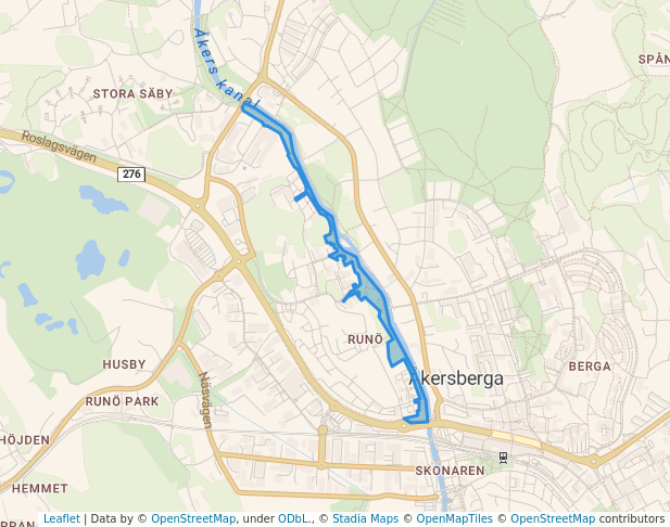 Stadspark Åkers kanal