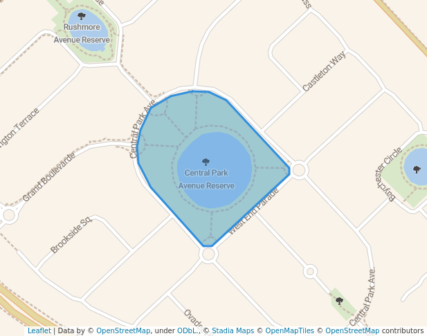 Central Park Avenue Reserve