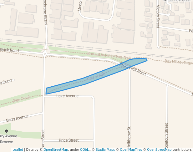 Pipe Track Linear Reserve