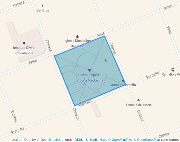 Plaza Benjamín Vicuña Mackenna