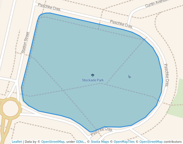 Stockade Park in Lalor | Map and Routes
