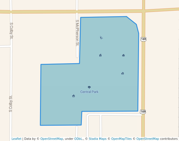 Central Park in Algona Map and - Thumb 2403 