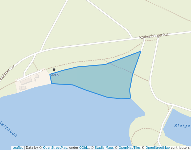 Liegewiese am Rothenbürger Weiher