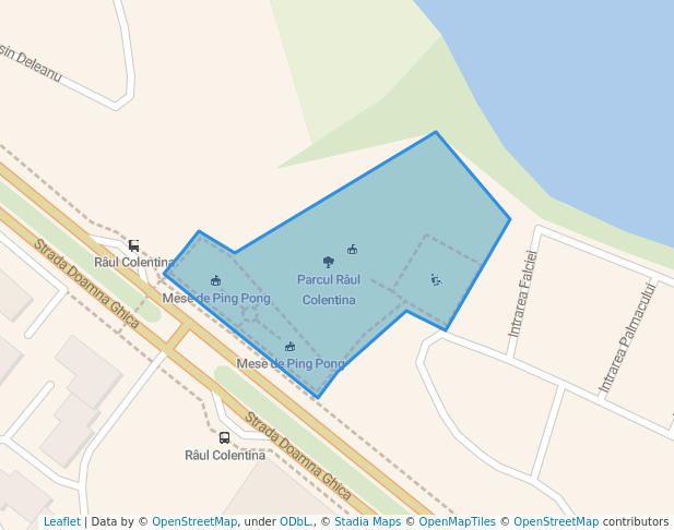 Parcul Râul Colentina in București | Map and Routes