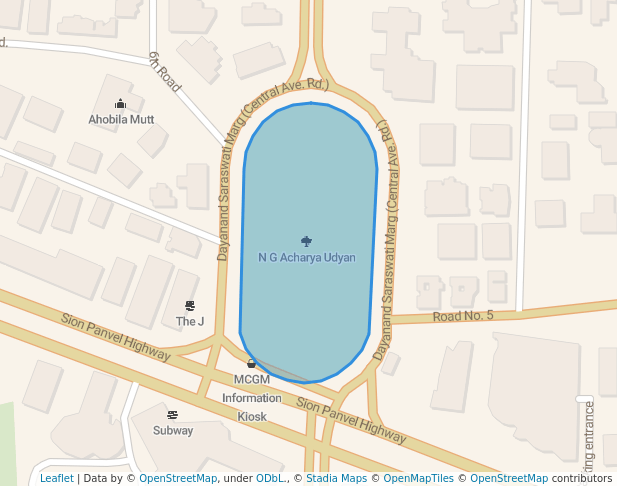 N G Acharya Udyan (Diamond Garden)