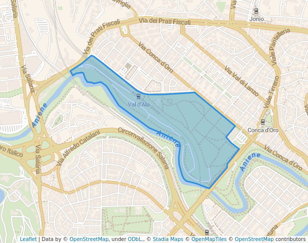 Parco Valle dell'Aniene