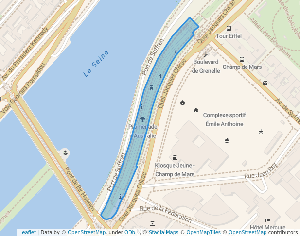 Promenade d'Australie