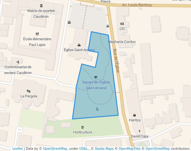 Square de l'Église Saint-Amand