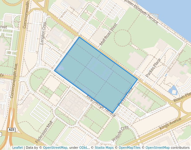 Lawns of Old Parliament House