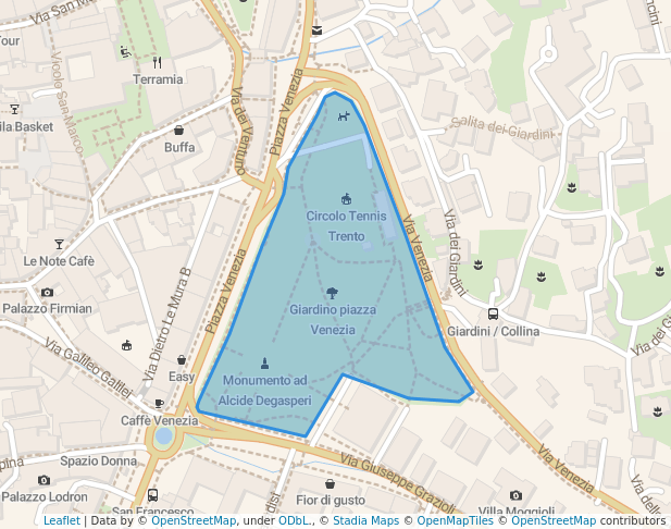 Giardino piazza Venezia