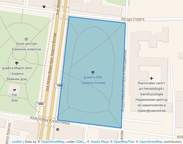 градина Алжир