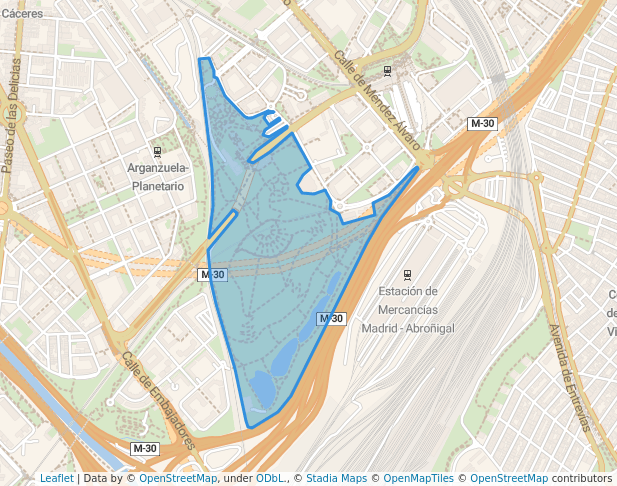 Parque de Enrique Tierno Galván