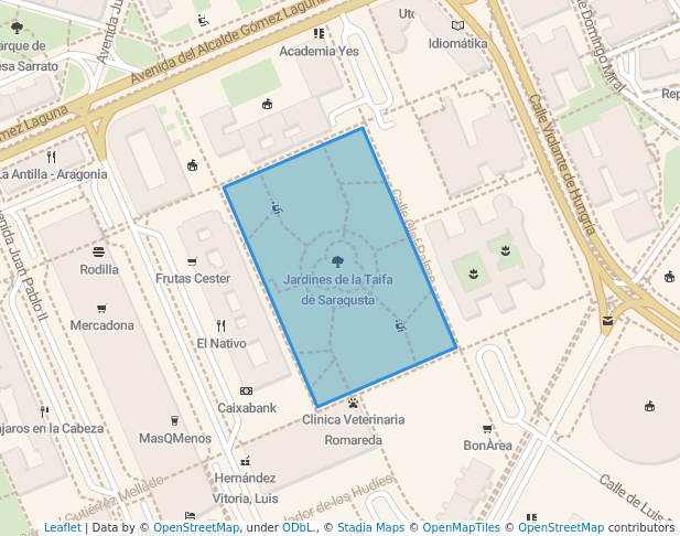 Jardines de la Taifa de Saraqusta