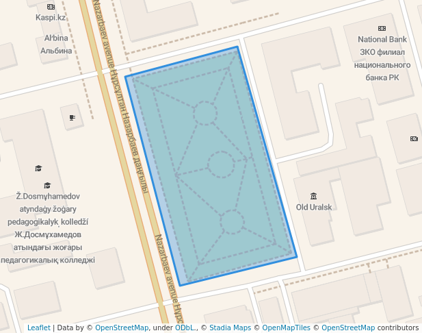 сквер Жубана Молдагалиева