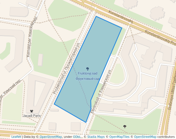 Фруктовый сад