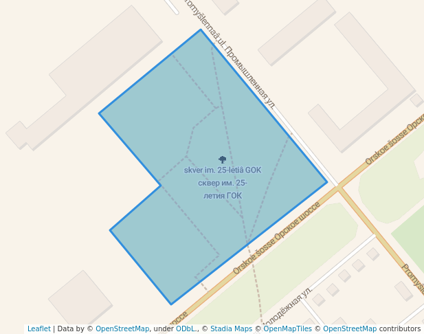 сквер им. 25-летия ГОК