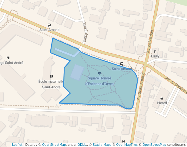 Square Honoré d'Estienne d'Orves