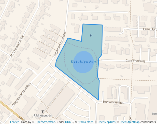 Rådhusparken in Vordingborg | Map and Routes