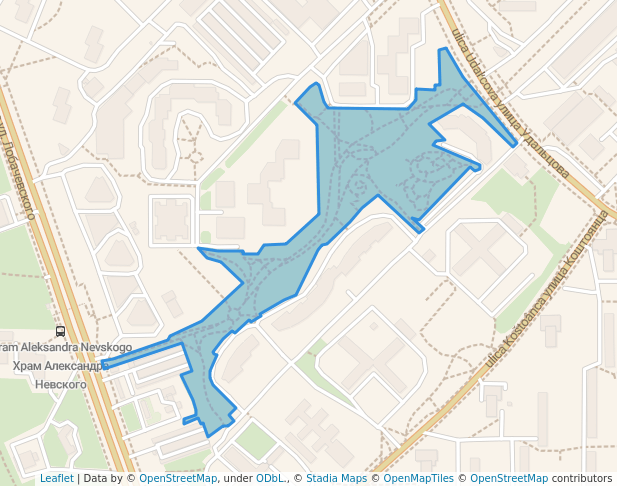 Парк Никулинской аллеи