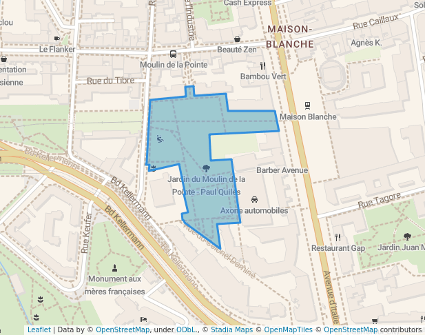 Jardin du Moulin de la Pointe - Paul Quilès