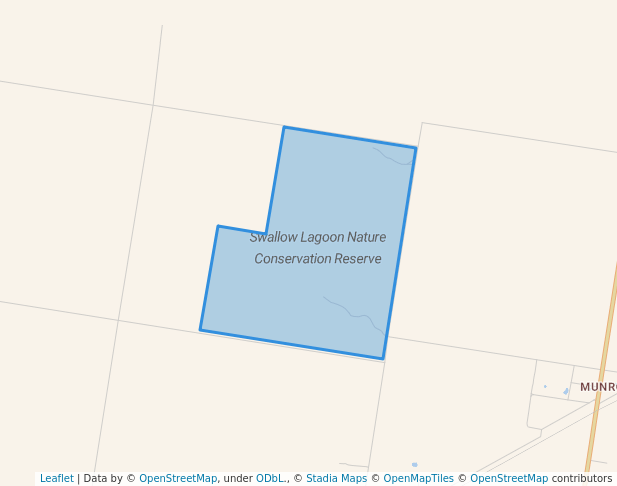 walking in Swallow Lagoon Nature Conservation Reserve map in Waterford