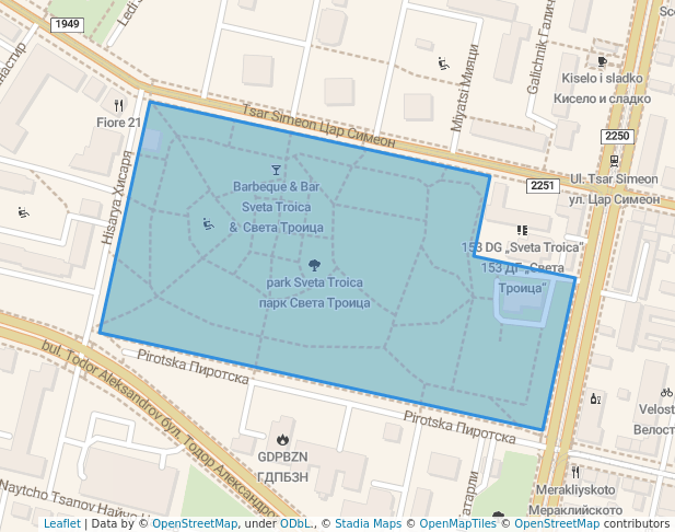 парк Света Троица